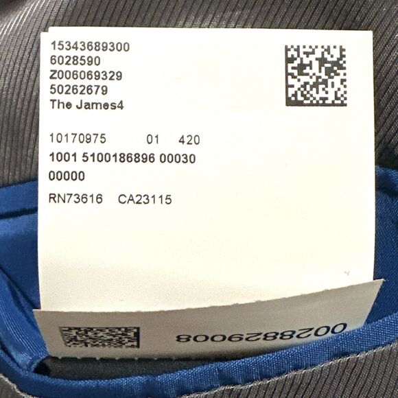 Hugo Boss The James Men's Size 42R Blue Wool Sport Coat Blazer Jacket 2-Button - Picture 13 of 16